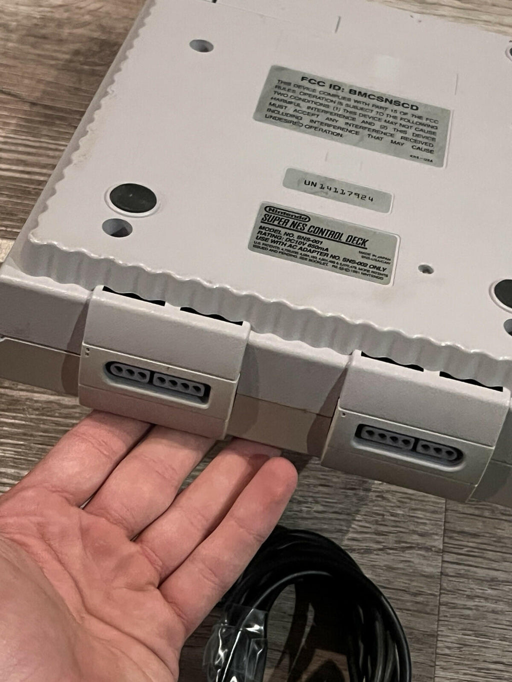 Super Nintendo (SNES) Console Bundle w/ Controller TESTED