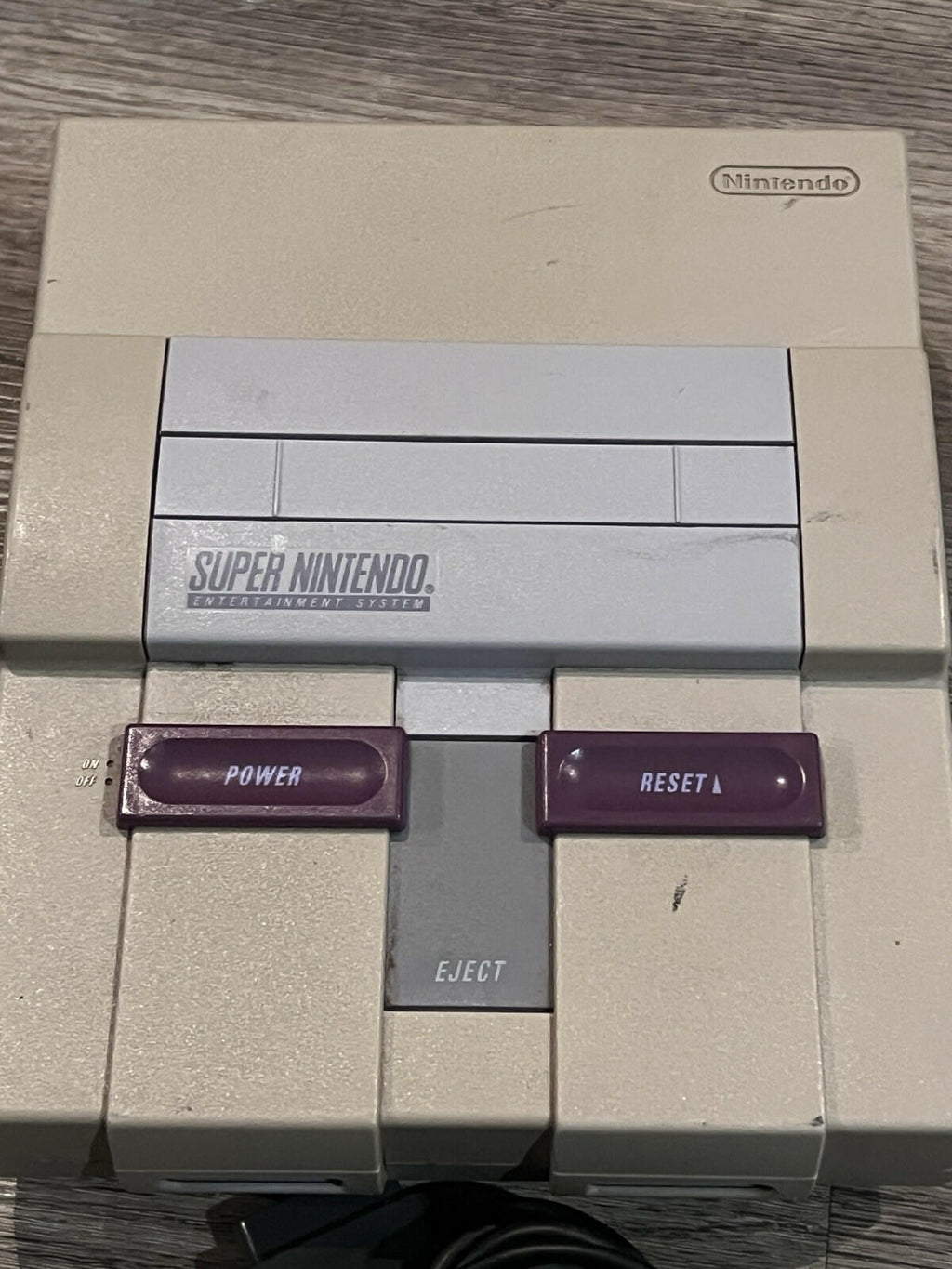 Super Nintendo (SNES) Console Bundle w/ Controller TESTED