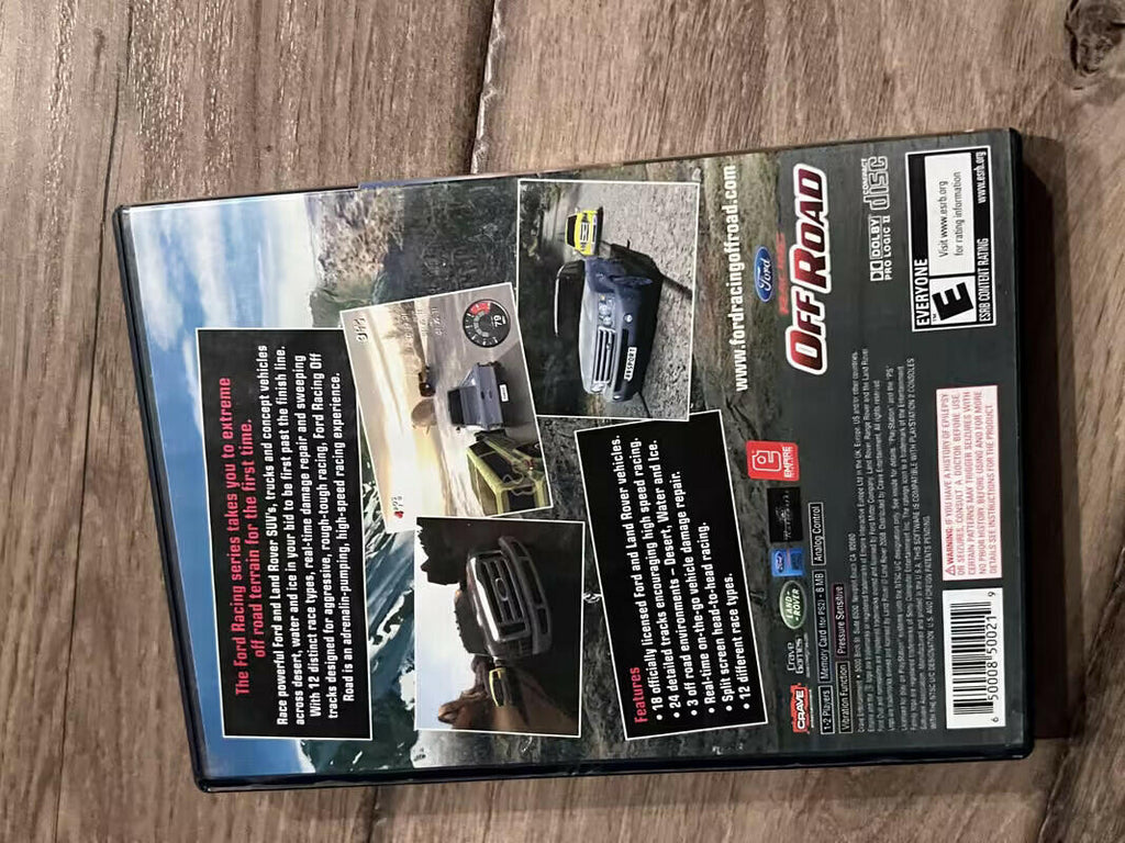 Ford Racing Off Road (Sony Playstation 2, 2008) NO MANUAL