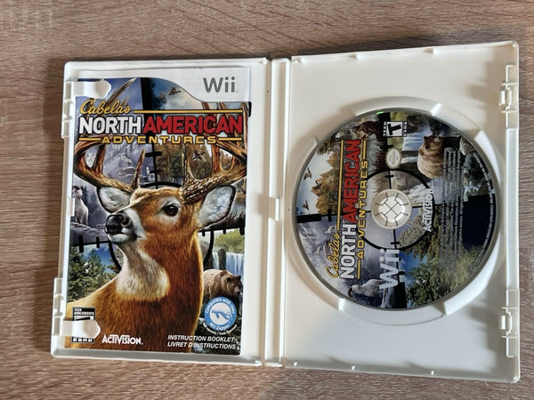 Cabela's North American Adventures (Nintendo Wii, 2010) CIB COMPLETE IN BOX