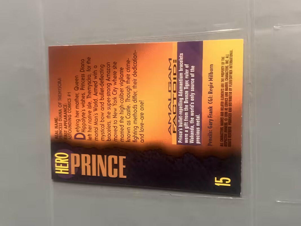 1996 DC Marvel Amalgam Comics Prince # 15 Fleer/SkyBox