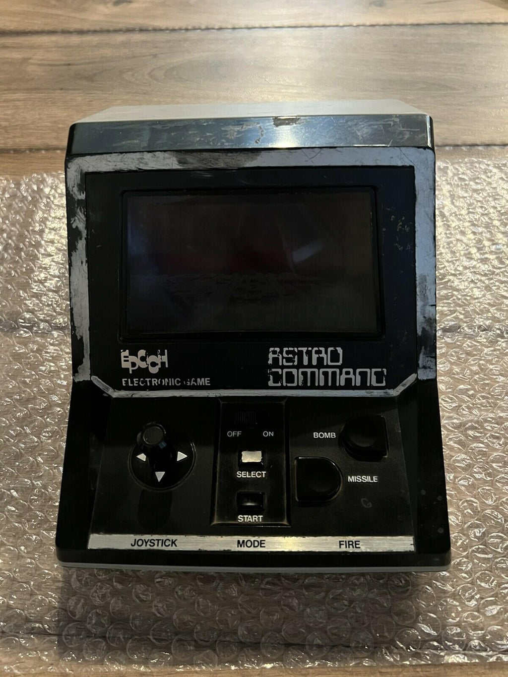Sweet Retro Vtg 1982 Epoch Astro Command Electronic Tabletop Video Game WORKS
