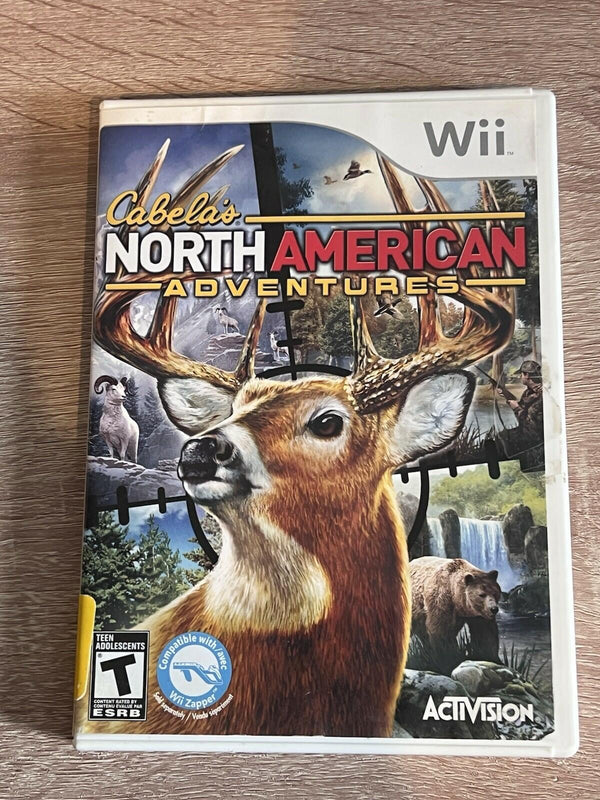 Cabela's North American Adventures (Nintendo Wii, 2010) CIB COMPLETE IN BOX
