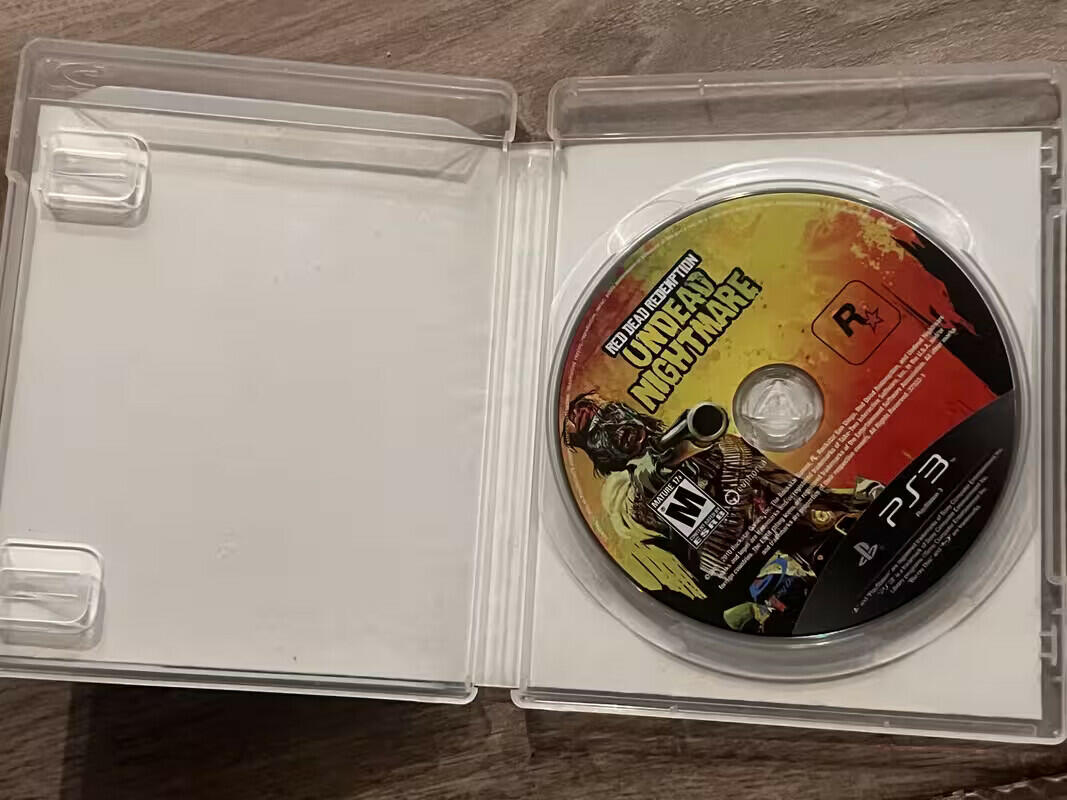 Red Dead Redemption Undead Nightmare (Sony Playstation 3, 2010) NO MANUAL