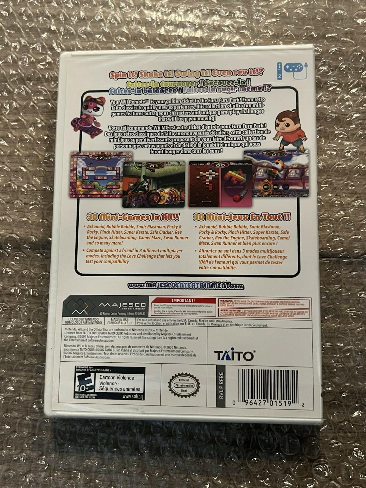 Furu Furu Park (Nintendo Wii, 2008) BRAND NEW SEALED