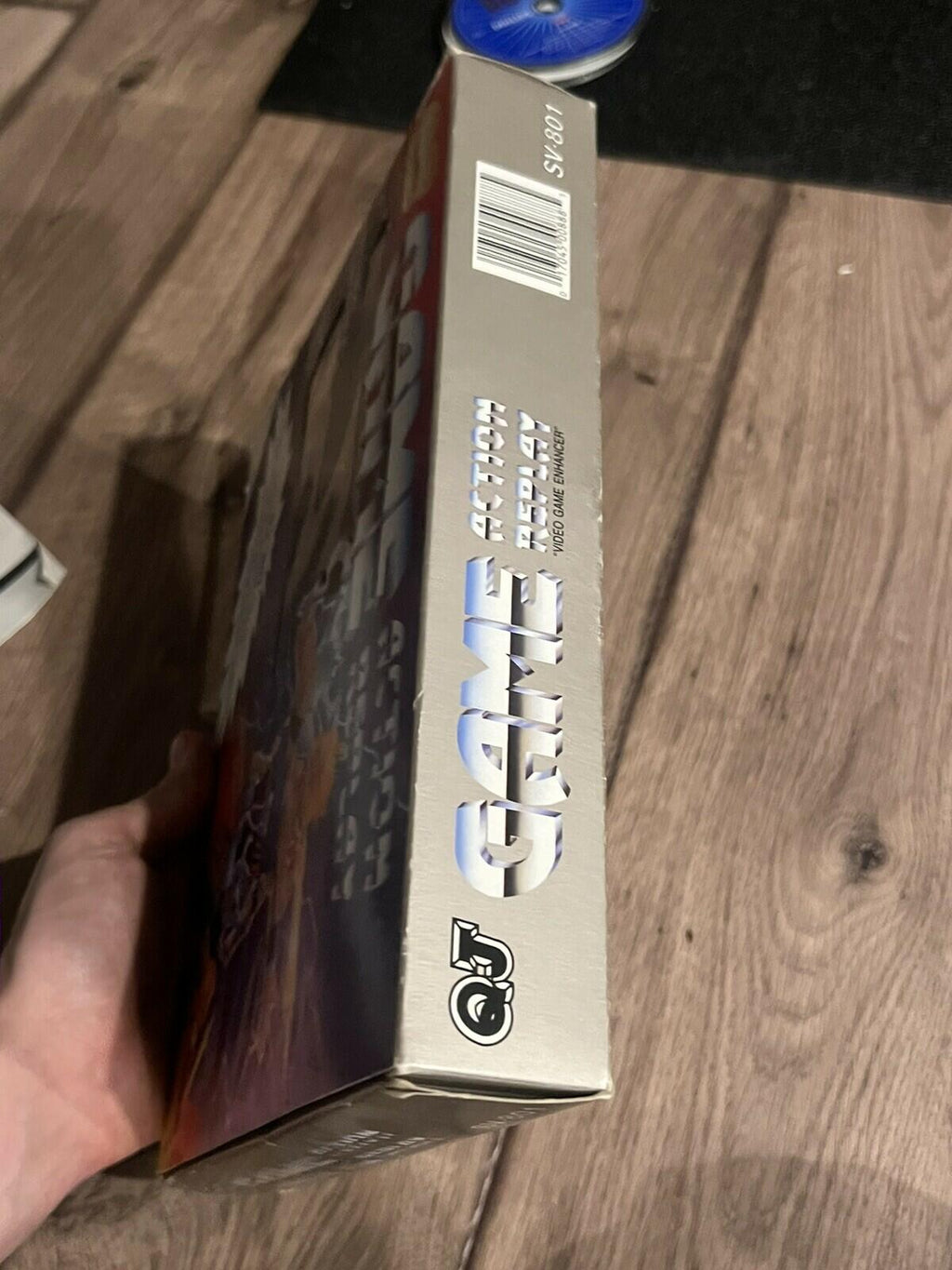 QJ Game Action Replay SV-801 Nintendo NES CIB Complete in Box w/Manual Reg Card