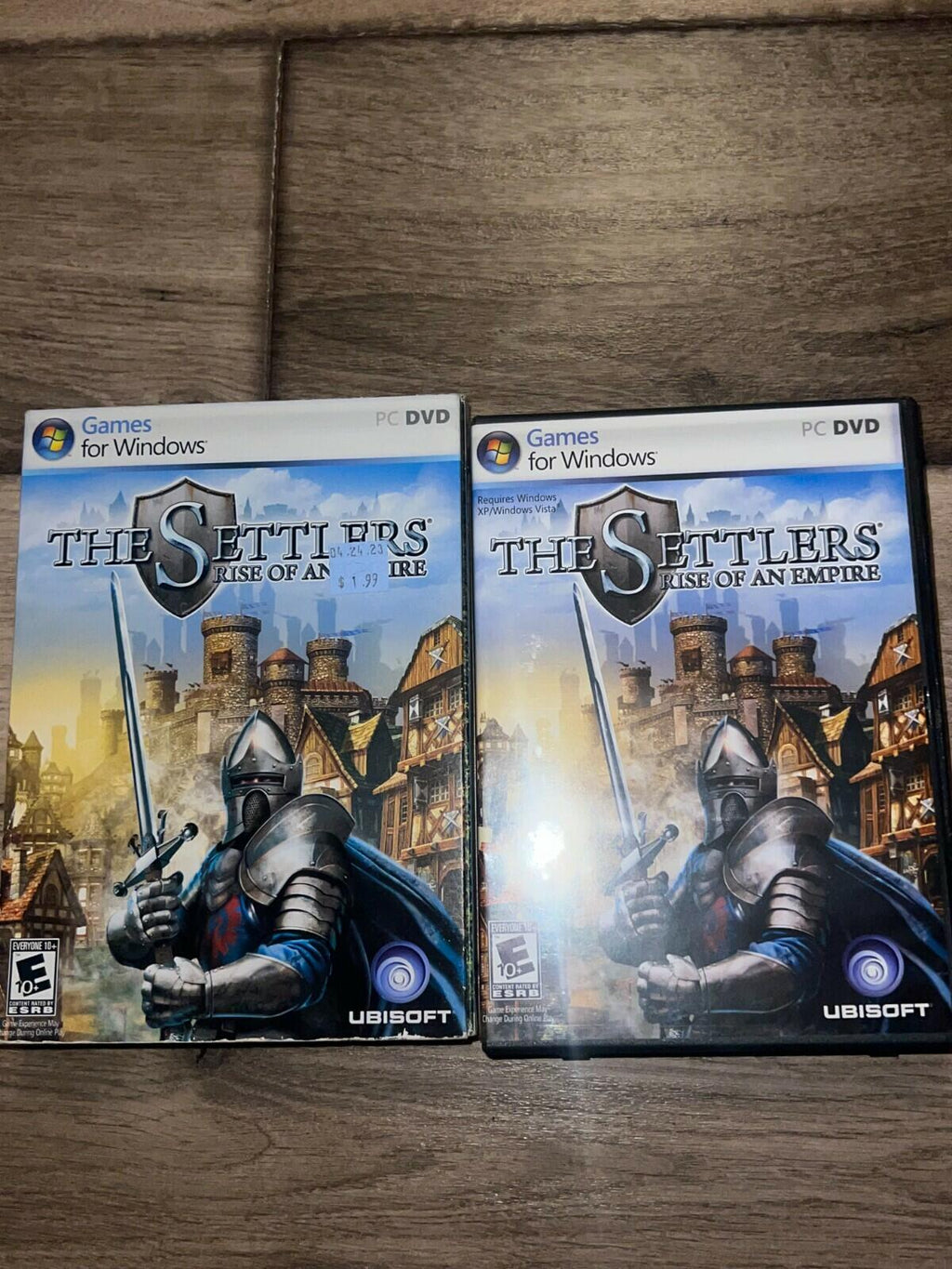 The Settlers: Rise Of An Empire (PC, 2007) CIB WITH BIG BOX AND CD KEY