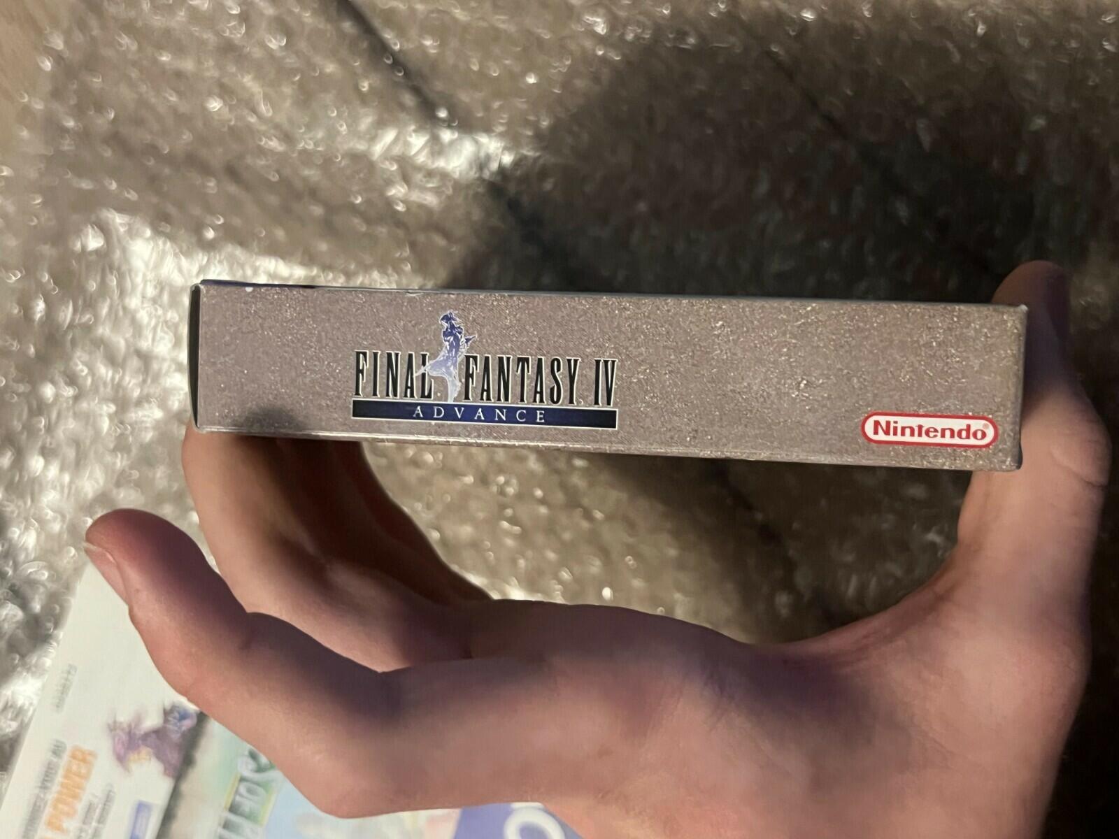 Final Fantasy IV Advance (Nintendo Game Boy Advance, 2005) CIB WITH INSERTS