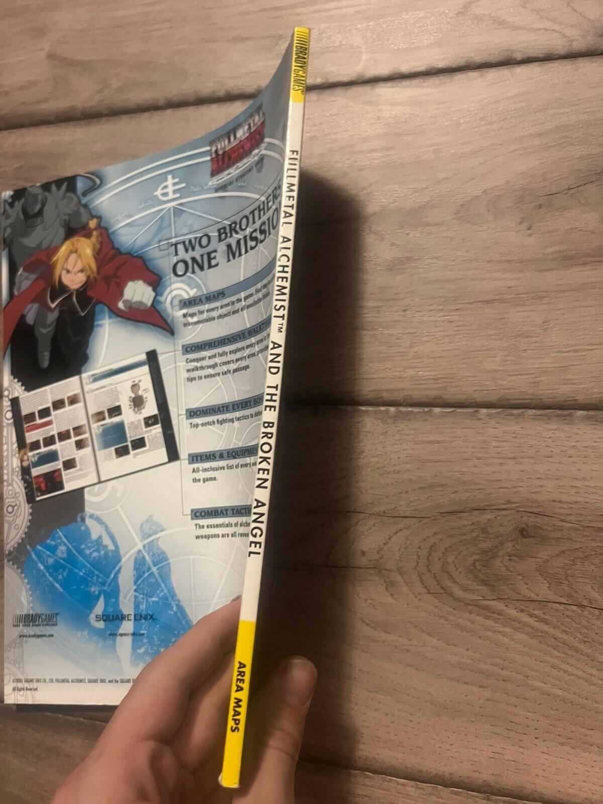 Fullmetal Alchemist And The Broken Angel Bradygames Strategy Game Guide PS2