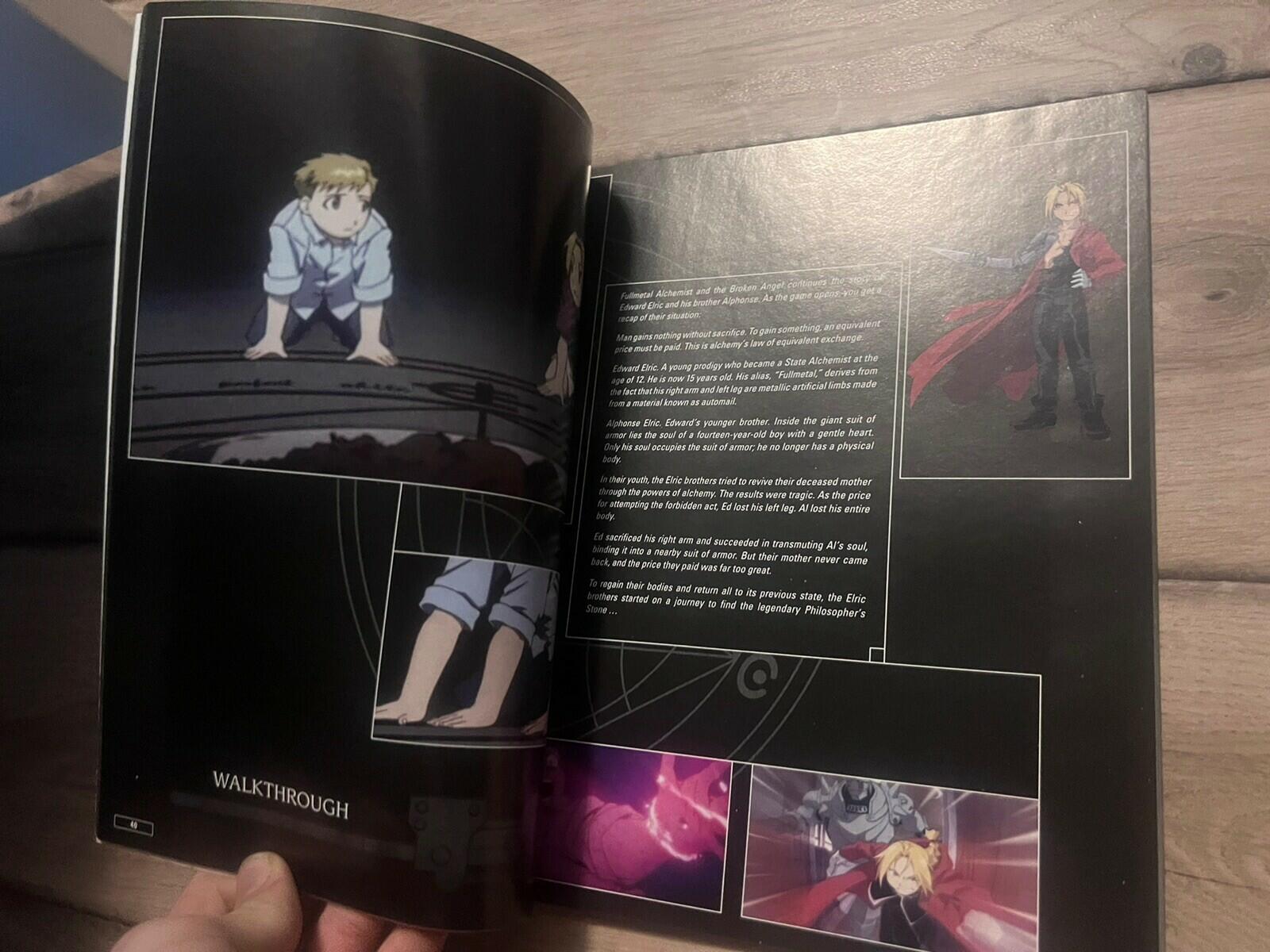 Fullmetal Alchemist And The Broken Angel Bradygames Strategy Game Guide PS2