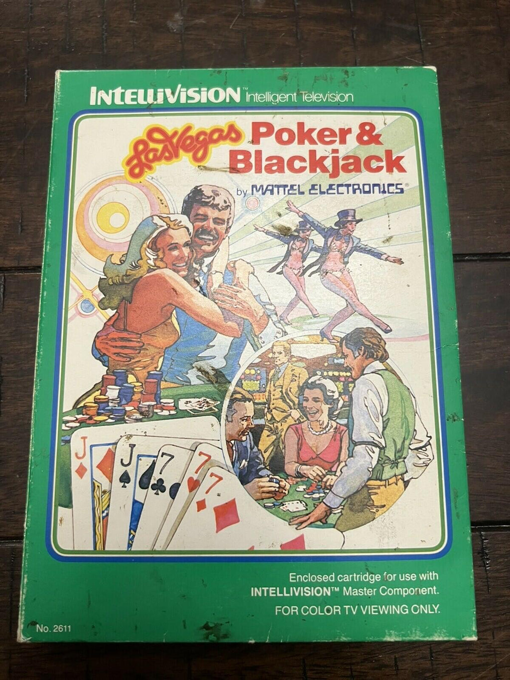 Las Vegas Poker & Blackjack (Intellivision, 1979) CIB
