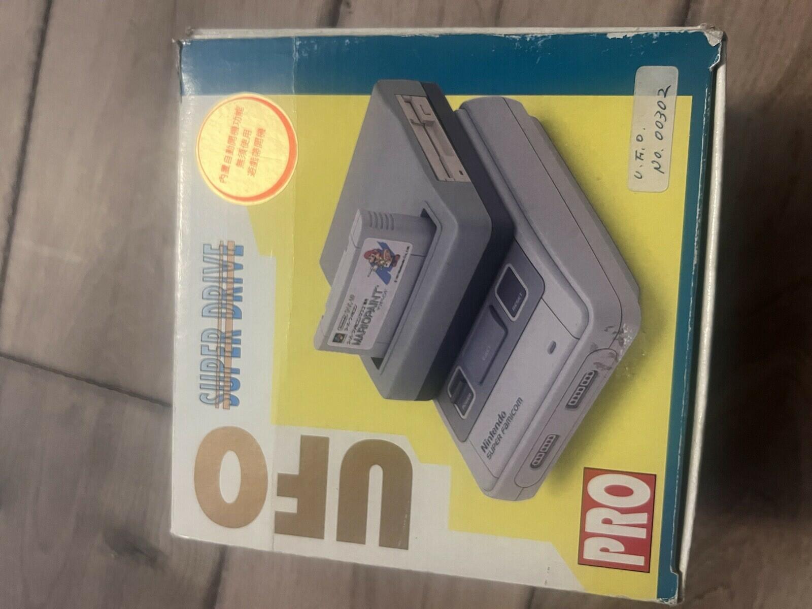Super Nintendo SNES UFO Super Drive PRO CIB COMPLETE IN BOX