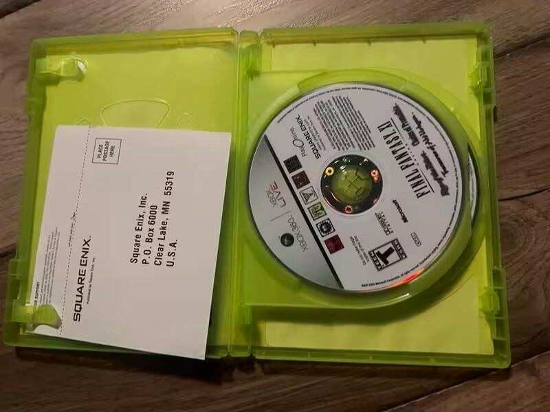 Final Fantasy XI Online: Wings of the Goddess (Microsoft Xbox 360, 2007) CIB