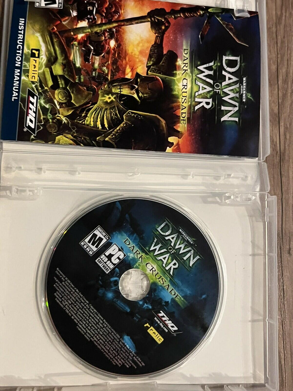 Warhammer 40,000: Dawn of War - Dark Crusade (PC DVD-ROM, 2006) CIB