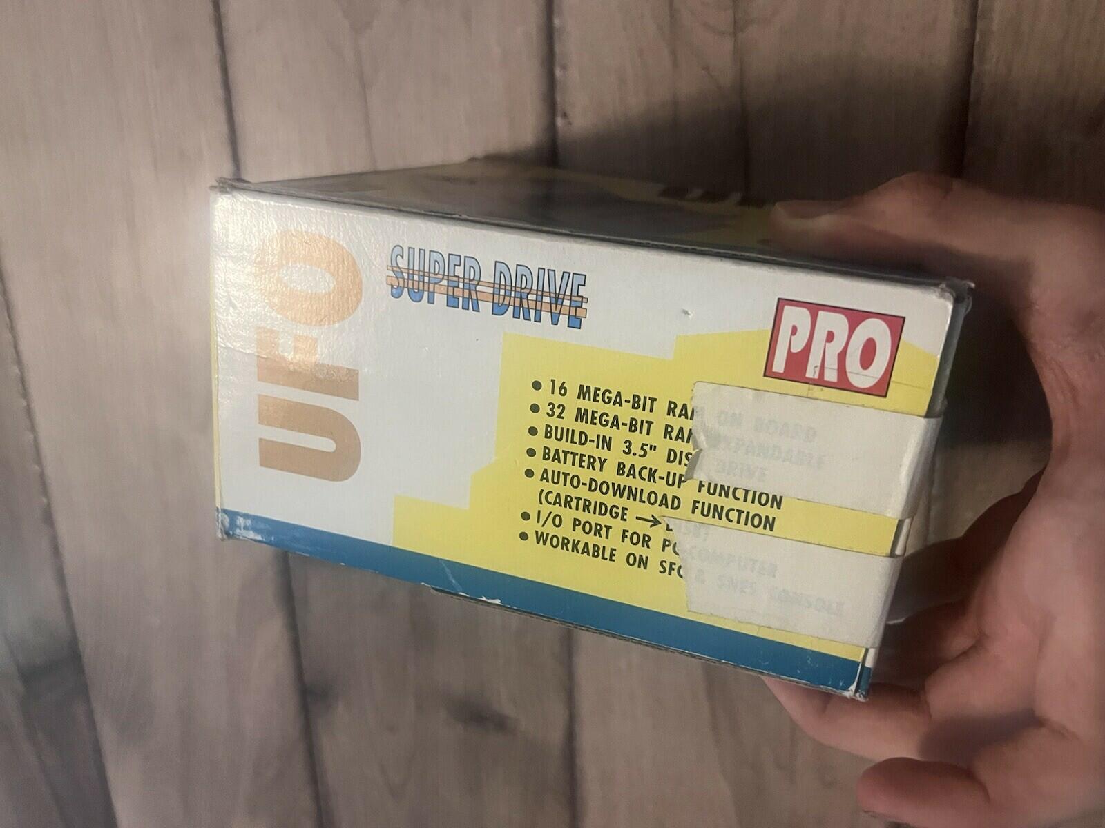 Super Nintendo SNES UFO Super Drive PRO CIB COMPLETE IN BOX