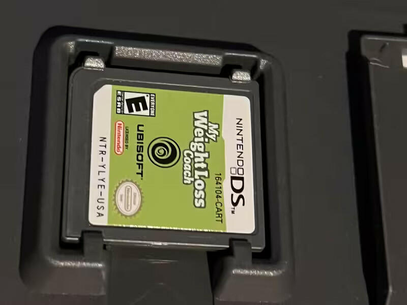 My Weight Loss Coach (Nintendo DS, 2008) CIB WITH PEDOMETER