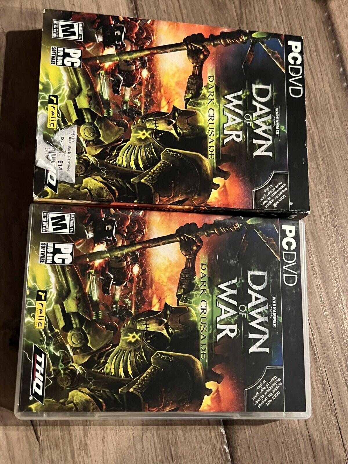 Warhammer 40,000: Dawn of War - Dark Crusade (PC DVD-ROM, 2006) CIB