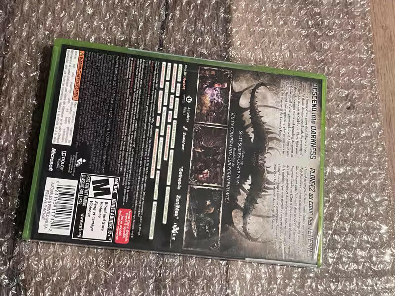 Hunted: The Demon's Forge (Microsoft Xbox 360, 2011) BRAND NEW SEALED