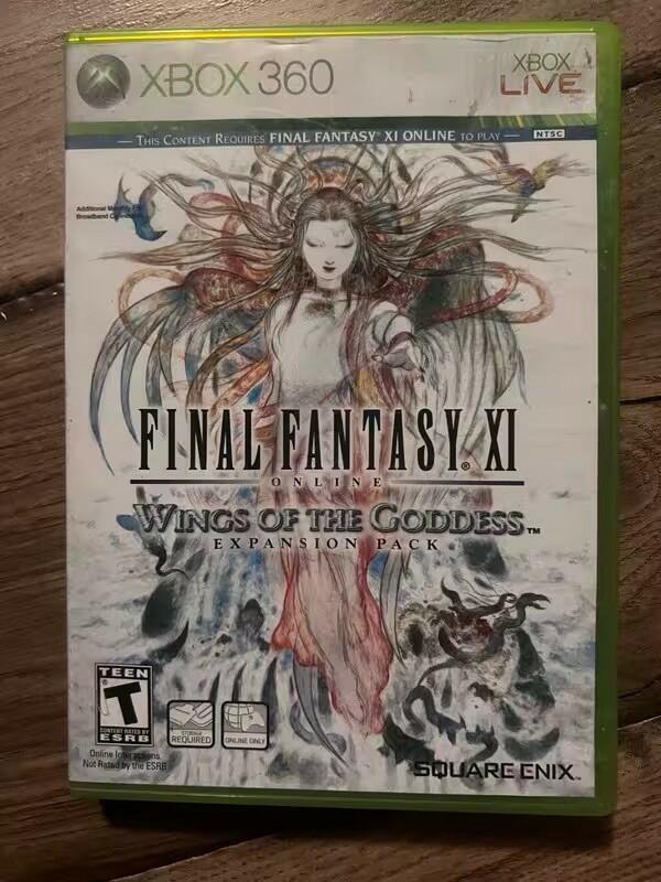 Final Fantasy XI Online: Wings of the Goddess (Microsoft Xbox 360, 2007) CIB