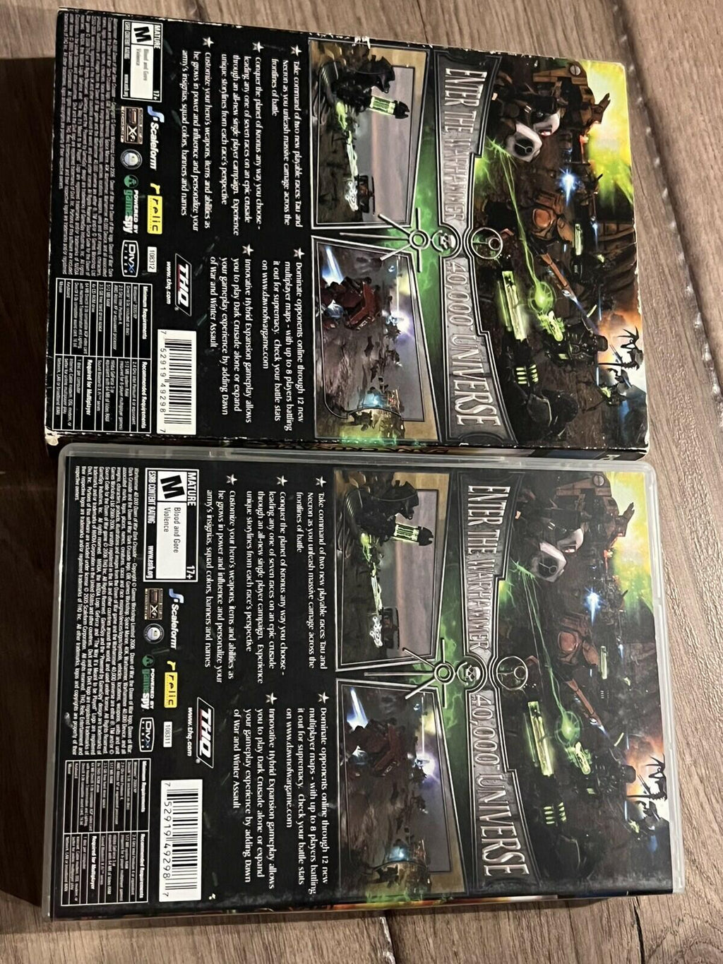 Warhammer 40,000: Dawn of War - Dark Crusade (PC DVD-ROM, 2006) CIB