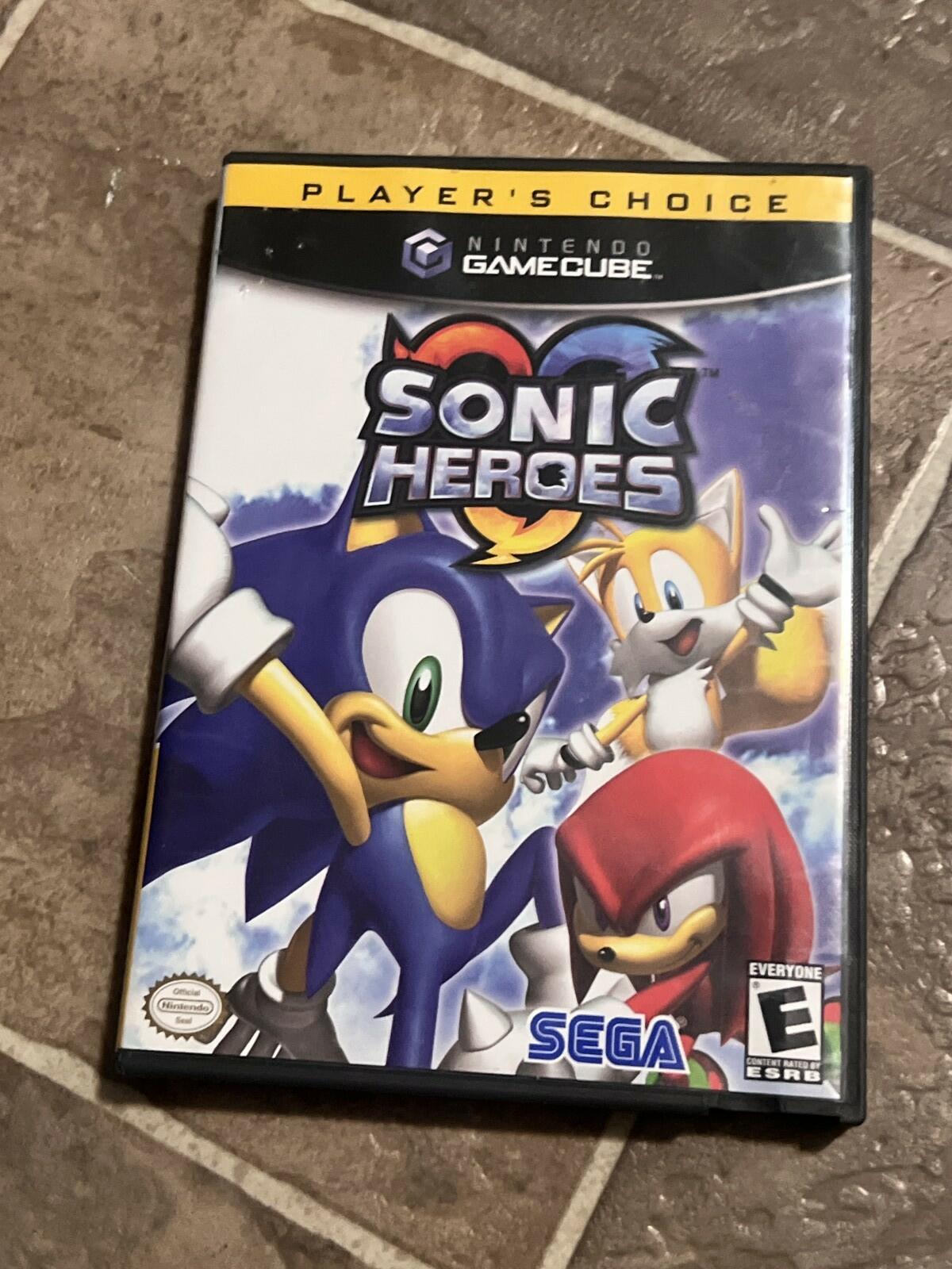 Sonic Heroes: Player's Choice (Nintendo Gamecube, 2004) CIB COMPLETE