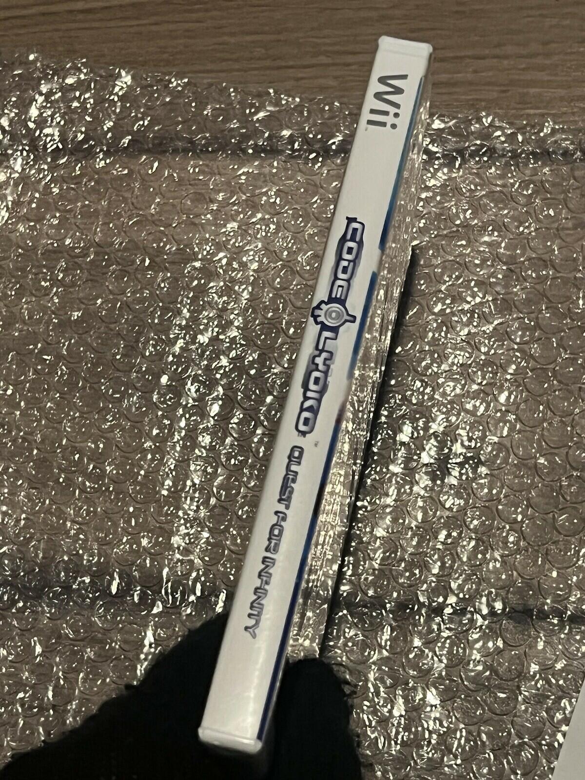 Code Lyoko: Quest For Infinity - Big Box With Tshirt (Wii, 2007) BRAND NEW GAME