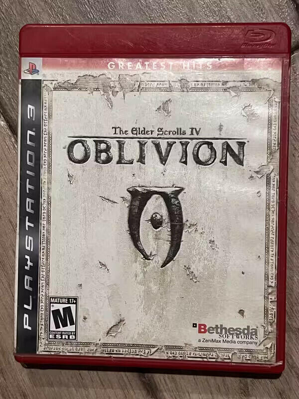 Elder Scrolls IV Oblivion: Greatest Hits (Sony Playstation 3, 2007) CIB W/ MAP