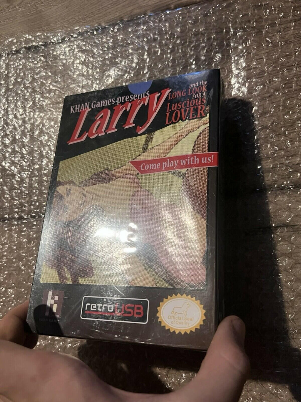 Leisure Suit Larry LLFLL Nintendo NES RetroUSB RetroZone KHAN Games SEALED NEW