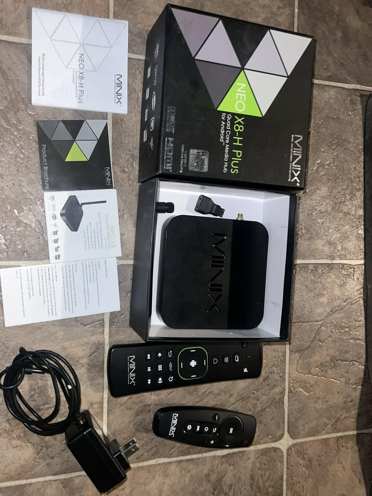 READ DESC! Minix NEO X8-H Plus Digital Media Box/Streamer & MiniX GyroMouse