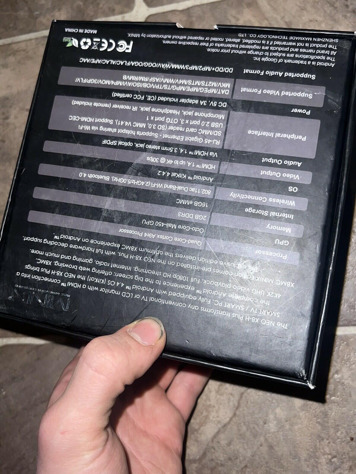 READ DESC! Minix NEO X8-H Plus Digital Media Box/Streamer & MiniX GyroMouse