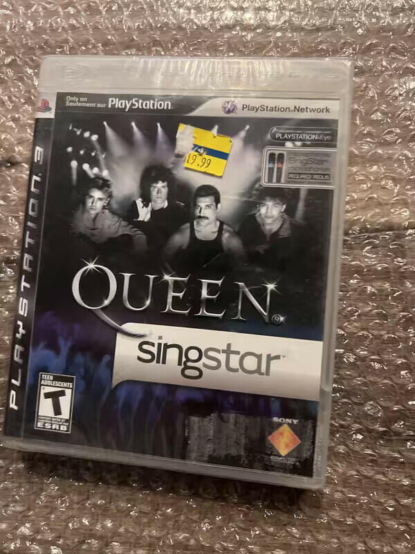 Singstar: Queen (Sony Playstation 3, 2009) BRAND NEW SEALED