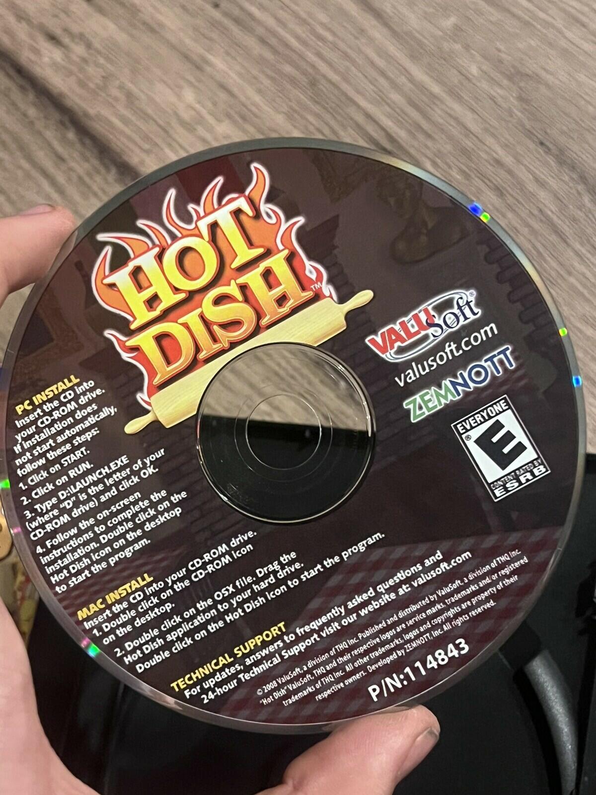 Hot Dish (PC CD-ROM, 2008) ValuSoft