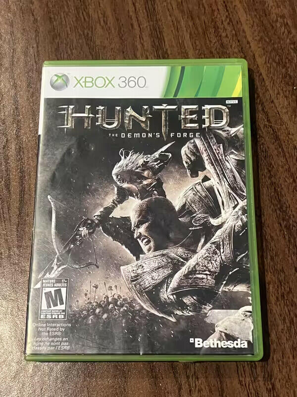 Hunted: The Demon's Forge (Microsoft Xbox 360, 2011) CIB