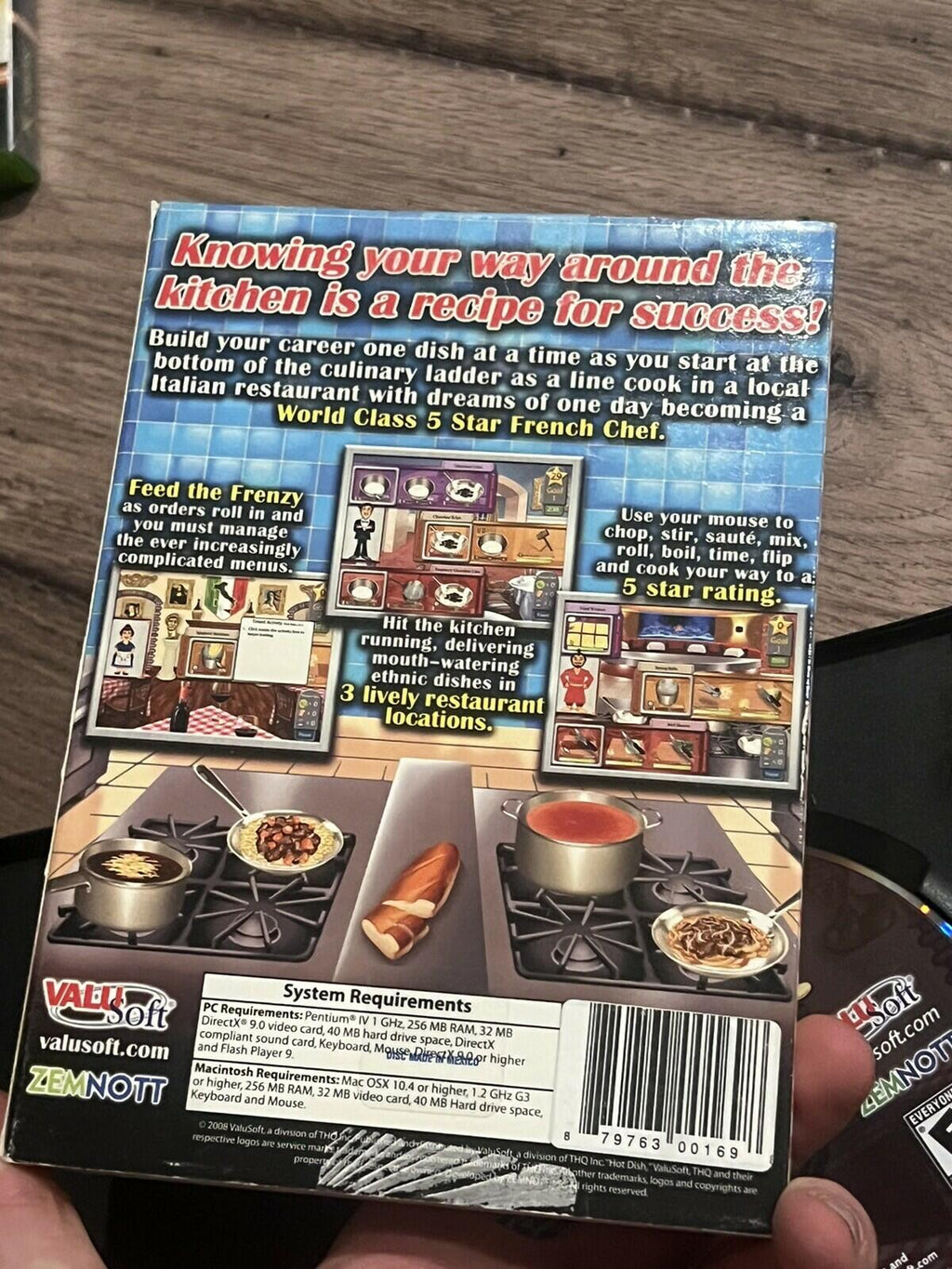 Hot Dish (PC CD-ROM, 2008) ValuSoft