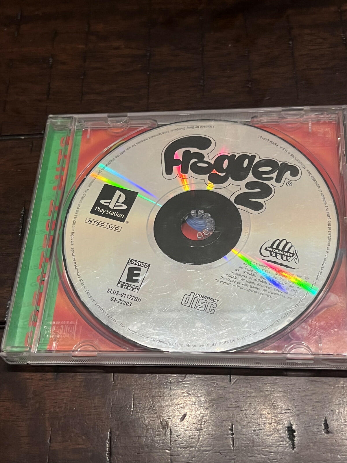 Frogger 2 Swampy's Revenge (Sony Playstation 1 PS1, 2000) NO ARTWORK