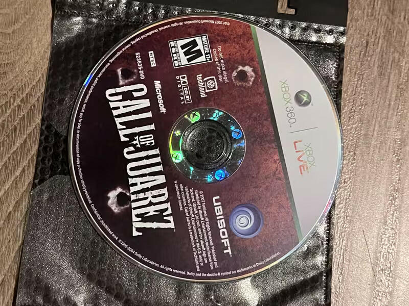 Call of Juarez: Bound in Blood (Microsoft Xbox 360, 2009) DISC ONLY