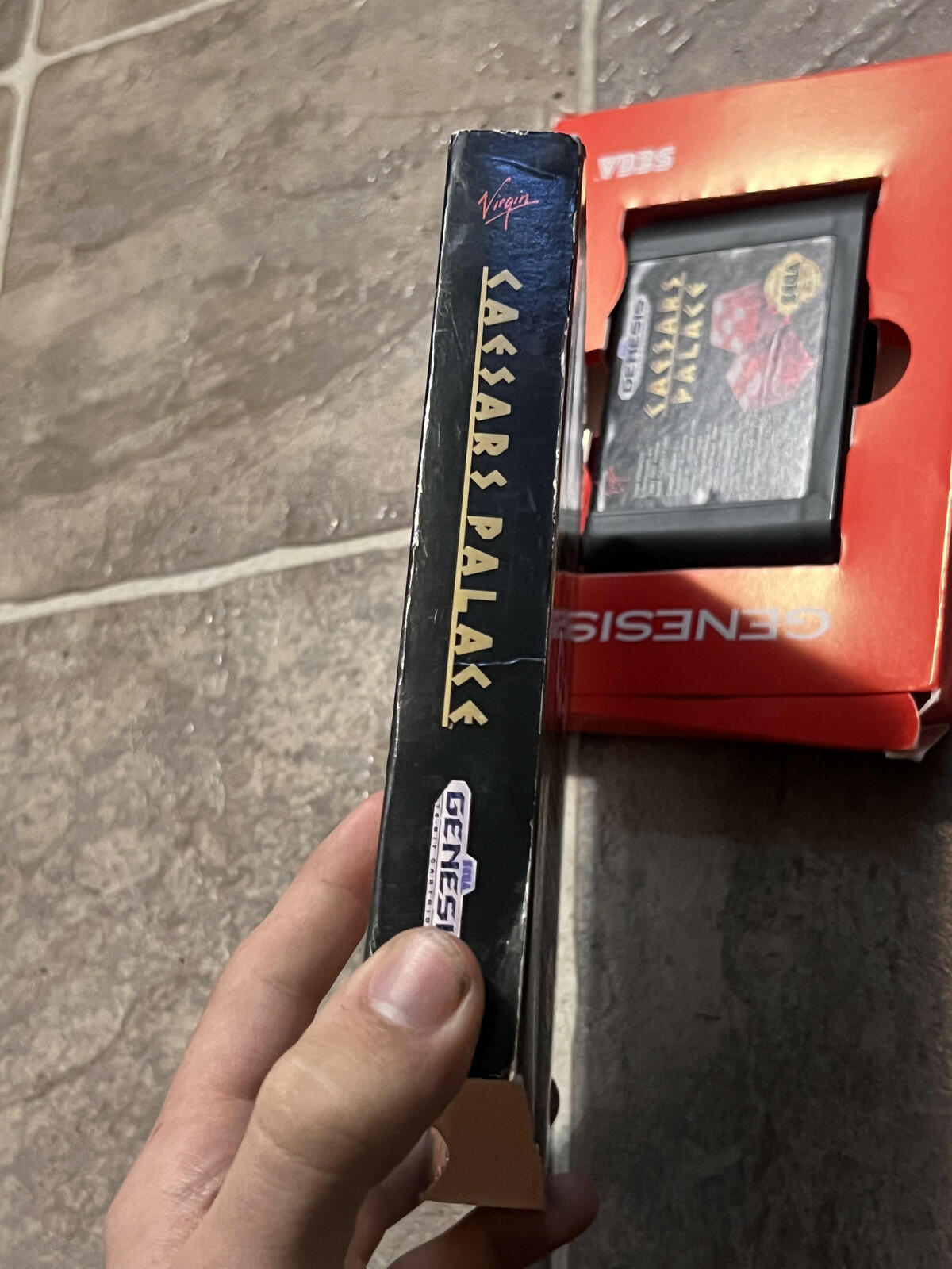 Caesar's Palace (Sega Genesis, 1993) CIB COMPLETE