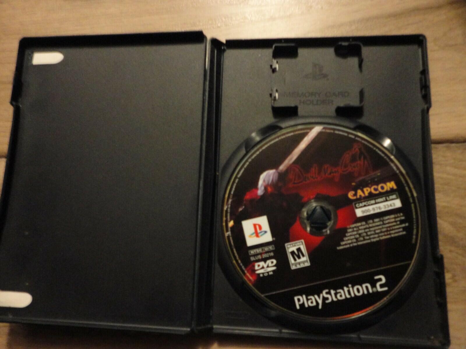 Devil May Cry (Sony PlayStation 2, 2001) NO MANUAL