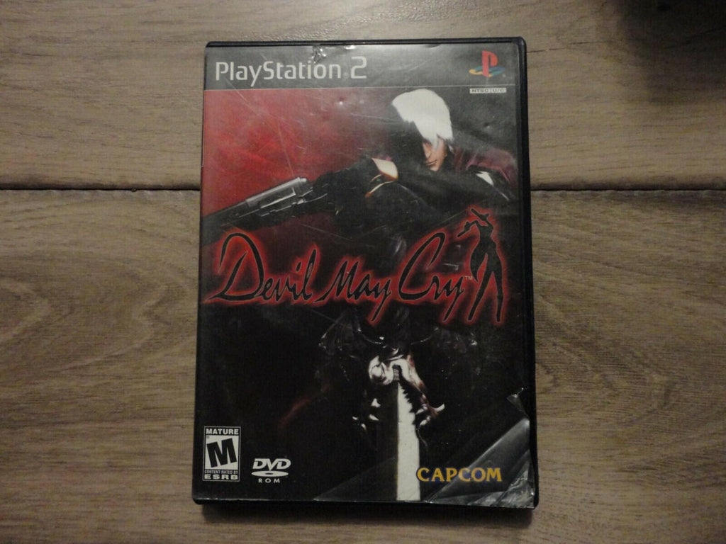Devil May Cry (Sony PlayStation 2, 2001) NO MANUAL