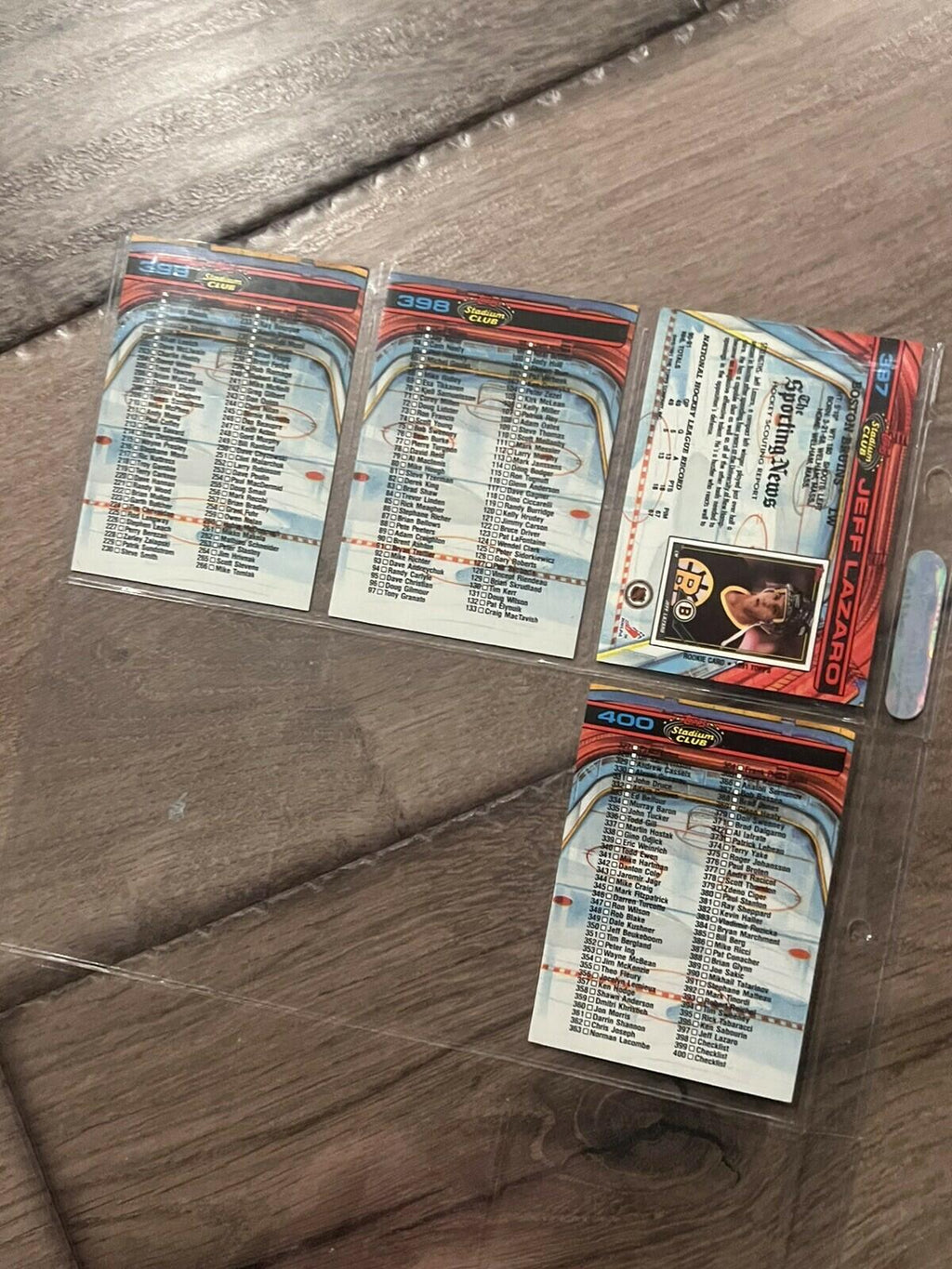 1991-92 Topps Stadium Club Complete Hockey NHL Set 1-400