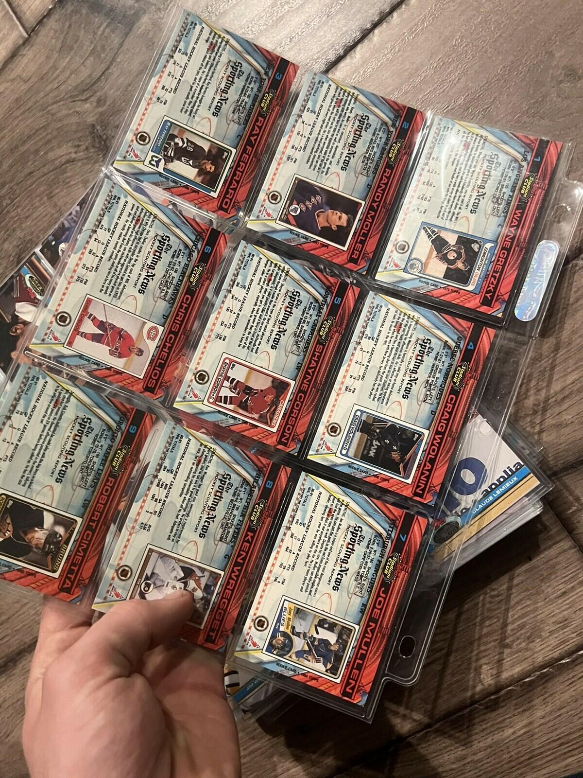 1991-92 Topps Stadium Club Complete Hockey NHL Set 1-400