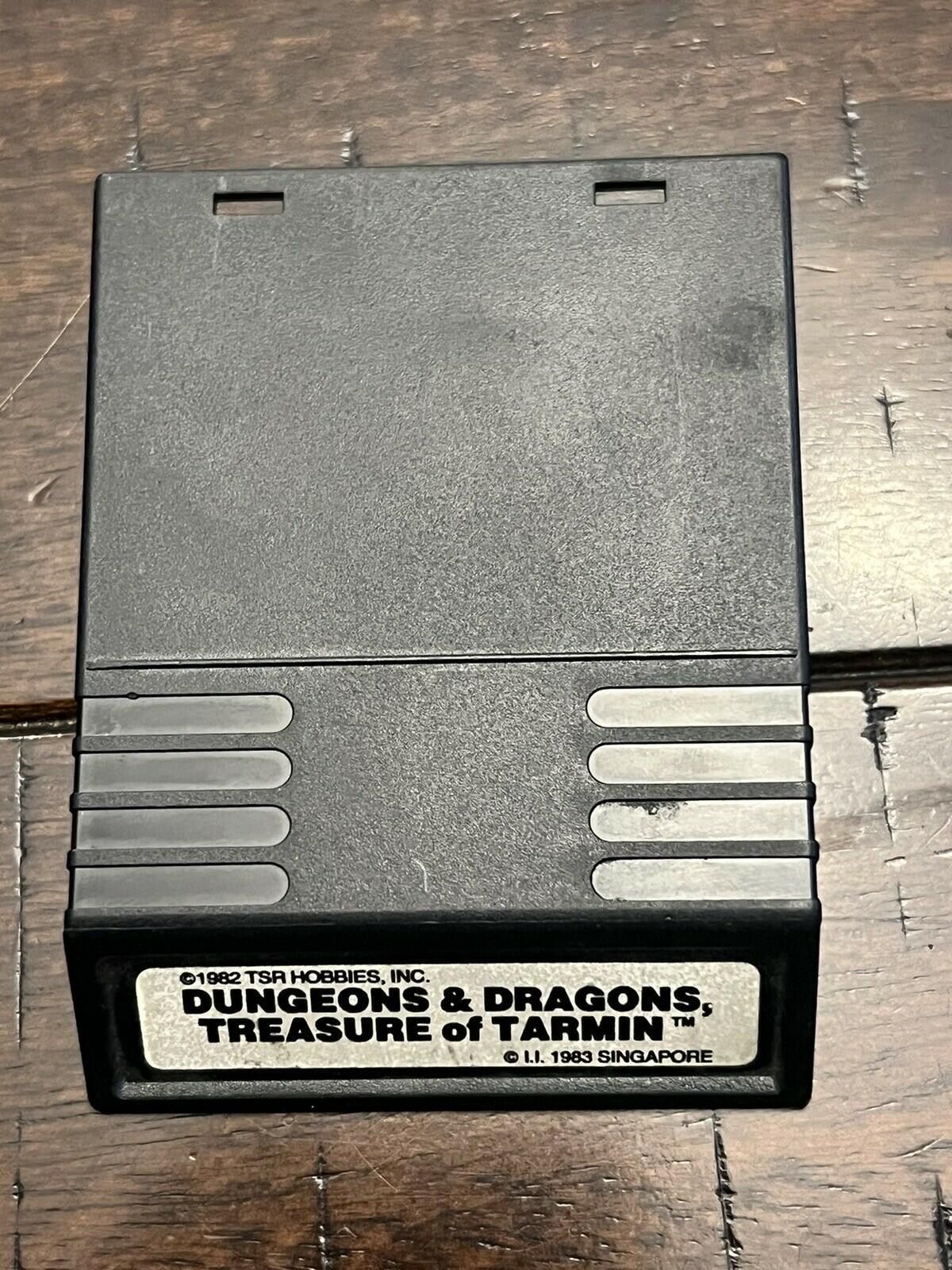 Dungeons & Dragons: Treasure of Tarmin (Intellivision, 1983) CART ONLY