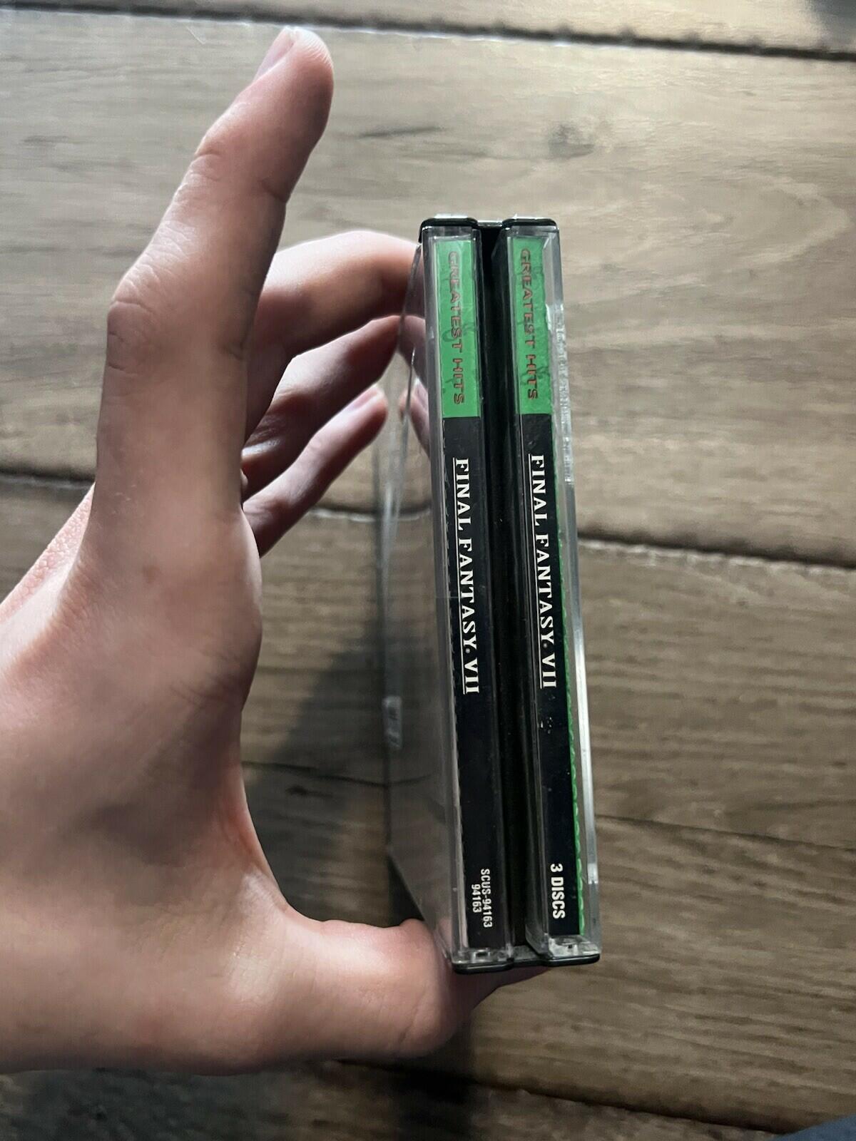 Final Fantasy VII: Greatest Hits (Sony PlayStation 1, 1997) NO MANUAL