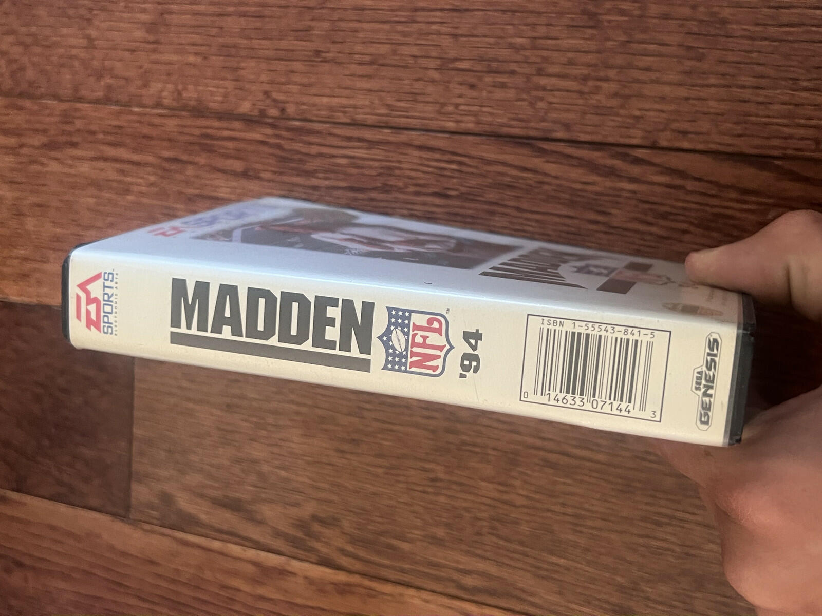 Madden NFL '94 (Sega Genesis, 1994) CIB MANUAL MISSING PAGE