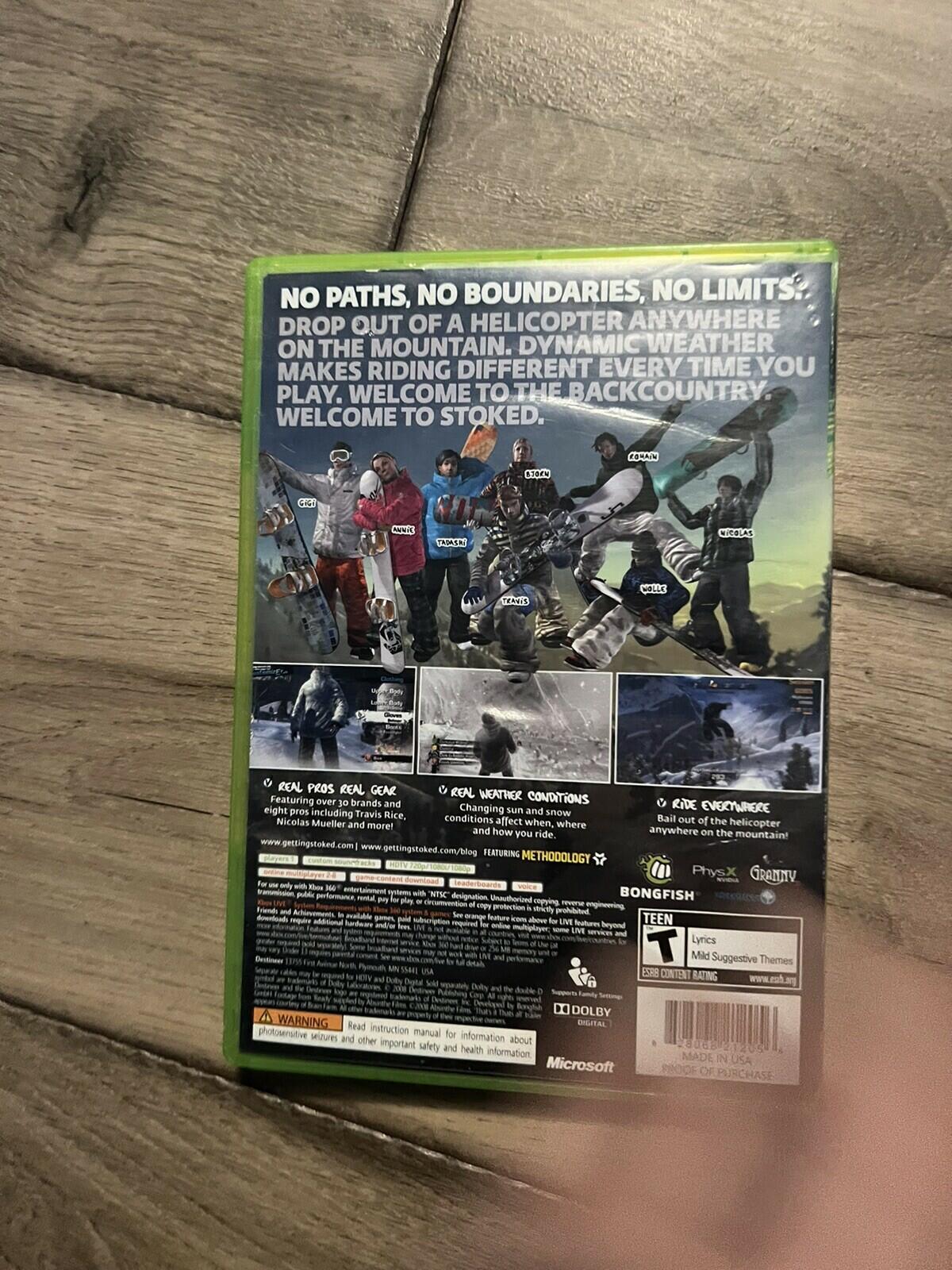 Stoked (Microsoft Xbox 360, 2009) CIB