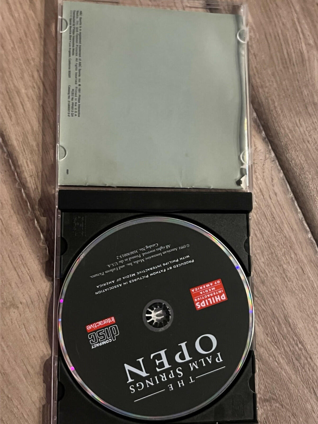 ABC Sports Presents: The Palm Springs Open (Phillips CD-i, 1991) CIB