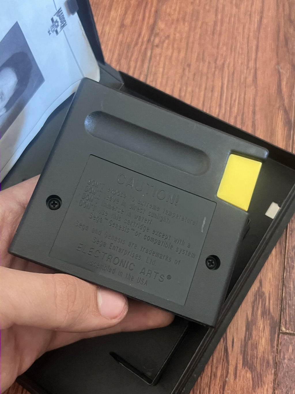 Madden NFL '94 (Sega Genesis, 1994) CIB MANUAL MISSING PAGE