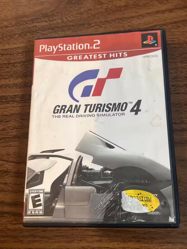 Gran Turismo 4: Greatest Hits (Sony Playstation 2 PS2, 2005) NO MANUAL