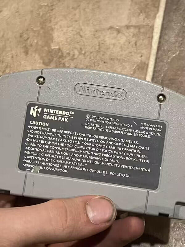 Star Wars Shadows of the Empire (Nintendo 64 N64, 1996) CART ONLY OEM