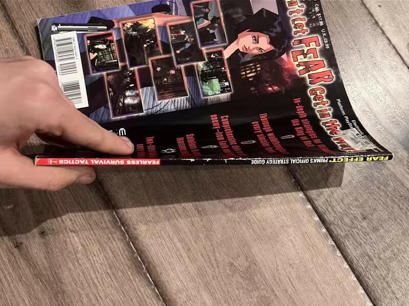 Fear Effect Prima’s Official Strategy Guide Playstation 2 PS2 Eidos 2000